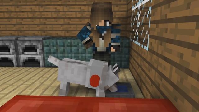 Жизнь волка-майнкрафт(анимация) часть 1 смотреть онлайн