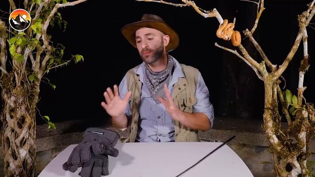 BITE PROOF? Venomous Snake vs. Gloves! смотреть онлайн