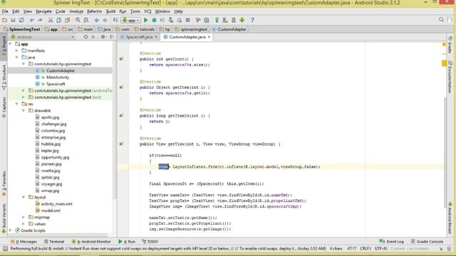 Android Spinner Ep.03 : CardView With Images and Multiple Text смотреть онлайн
