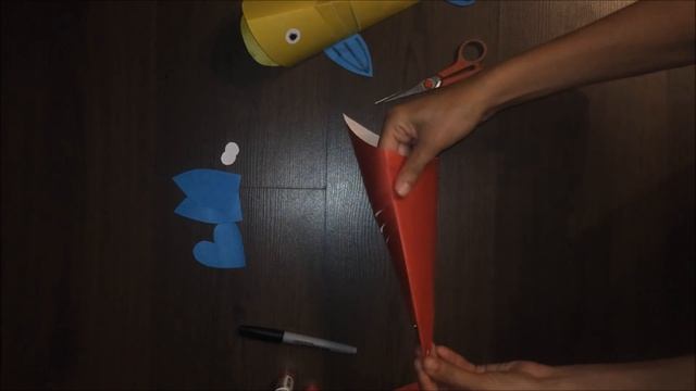 Оригами рыбки - оригинальные поделки из бумаги своими руками смотреть онлайн