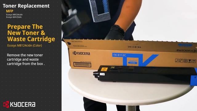 Kyocera Toner Replacement ECOSYS M8124cidn, M4125idn- Guide and Tips смотреть онлайн