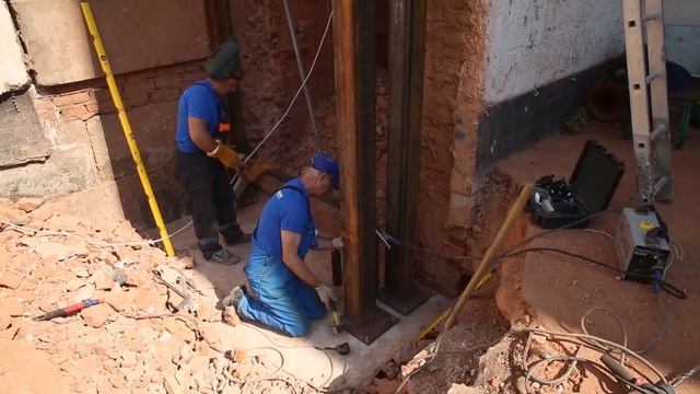 Технолифт Сервис - сборка металлокаркасной шахты на объекте ООО "СМ-Клиника" смотреть онлайн