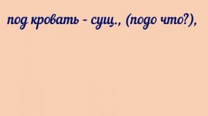 3 класс 2 часть. Разбор слов как частей речи из упражнения № 107 на странице 59