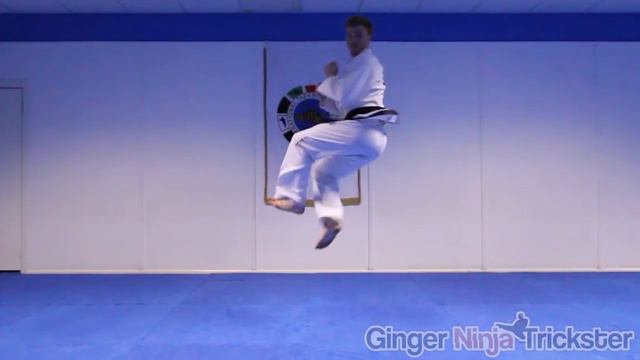 Taekwondo 720 Roundhouse Kick Tutorial (Cheat 900) | GNT How to смотреть онлайн