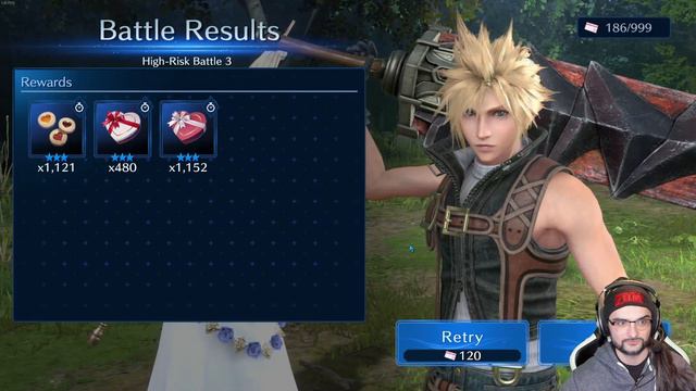 Valentine's Event Hi-Risk Score Battle 3 S Rank - FF7 Ever Crisis смотреть онлайн