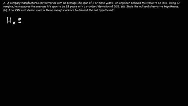 Hypothesis Testing Problems - Z Test & T Statistics - One & Two Tailed Tests 2 смотреть онлайн