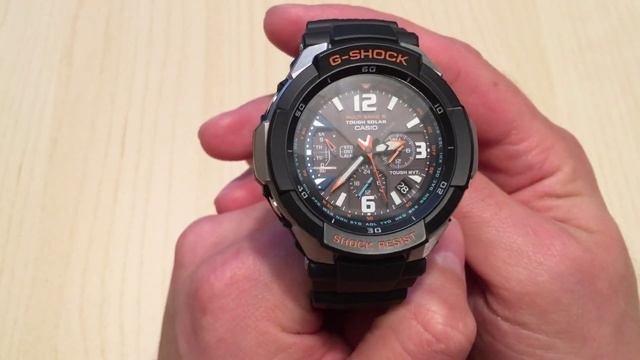 Обзор часов Casio G-Shock GW-3000 Aviator