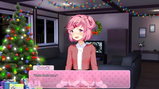 Christmas Day With Natsuki!!!! - Christmas Special - DDLC MOD смотреть онлайн