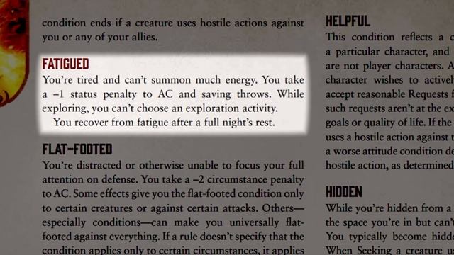 PATHFINDER 2E BEGINNER'S GUIDE: CONDITIONS смотреть онлайн