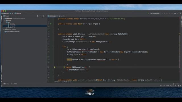 Reading and Writing Files in Java смотреть онлайн