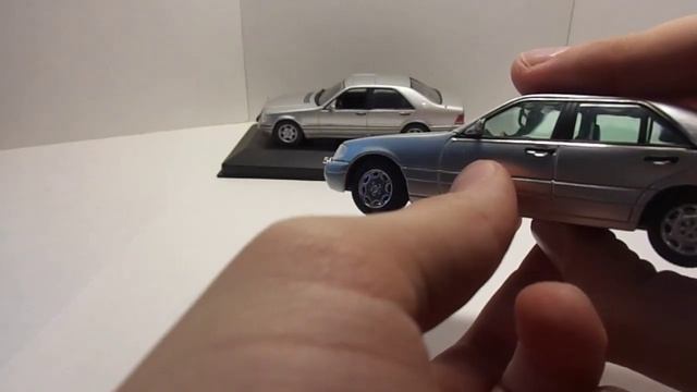 Mercedes-Benz w140 в масштабе 1/43 от производителя Spark. смотреть онлайн
