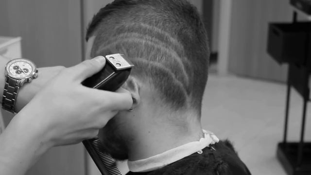 мужская стрижка с эффектным дизайном от HOOLiGANZ смотреть онлайн