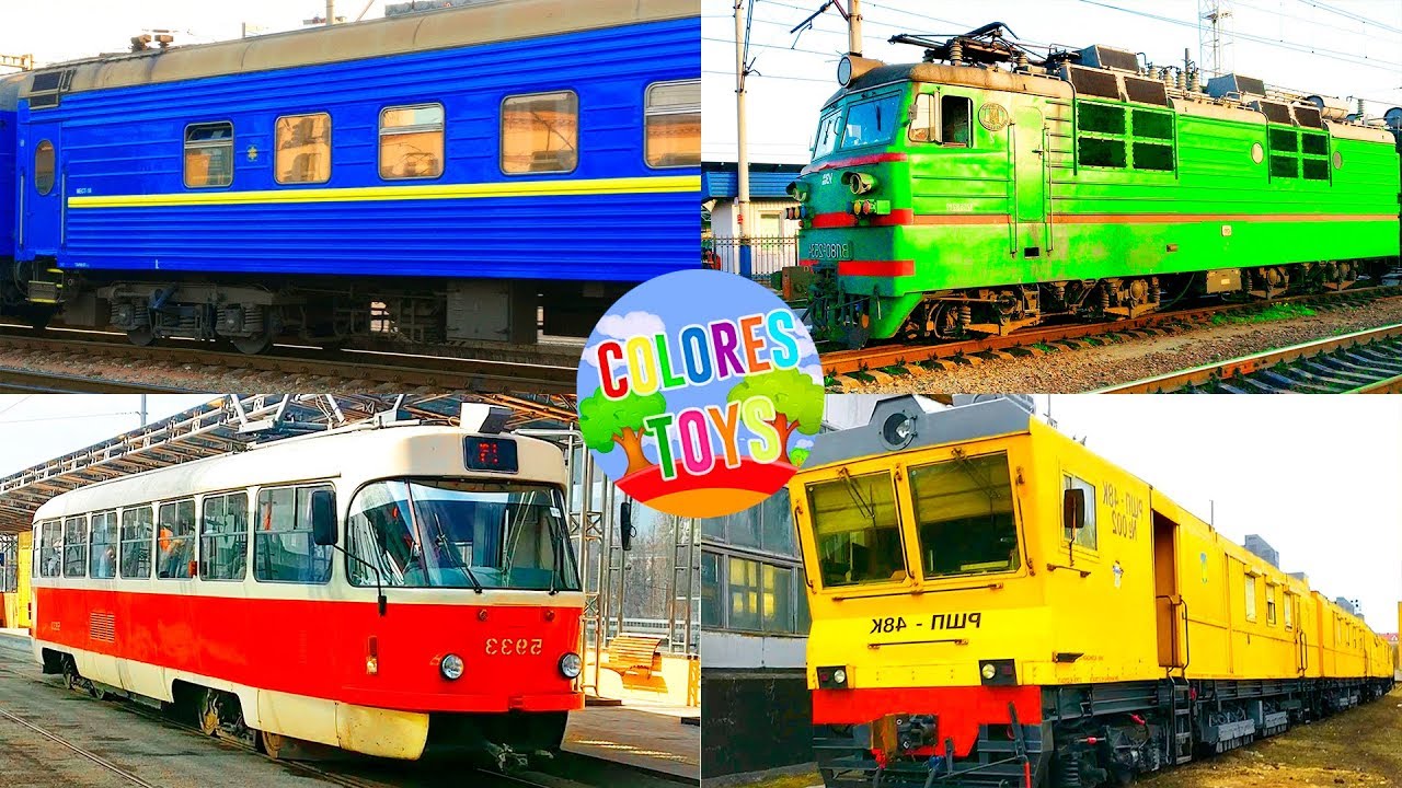 Изучаем поезда - музей железнодорожного транспорта, развивающее видео.mp4