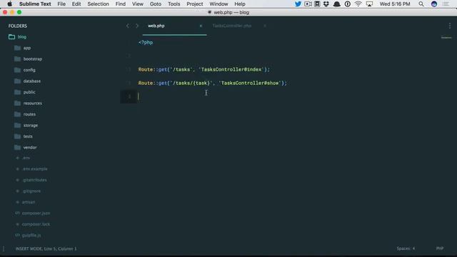 Laravel 5 4 From Scratch Route Model Binding 2 смотреть онлайн