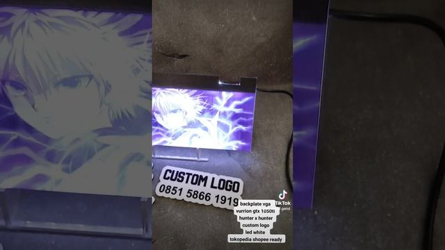 backplate vga vurrion gtx 1050ti hunter x hunter custom logo led white tokopedia shopee ready смотреть онлайн