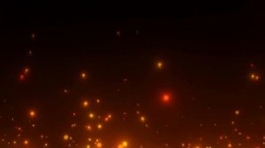 Футаж "Искры на темном фоне"