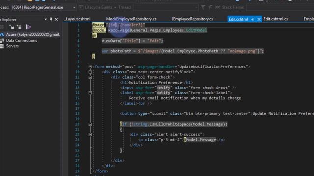 Разработка C# - Урок 9 Core Razor Pages (.NET Core 3.1) | Валидация форм и новый работник смотреть онлайн