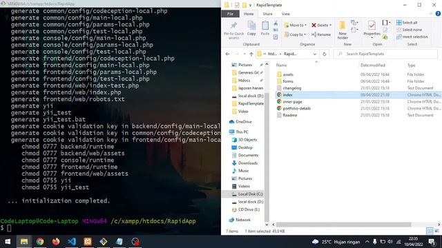 Tutorial yii2 advanced | pasang template secara manual | Yii 2 Advanced Indonesia смотреть онлайн