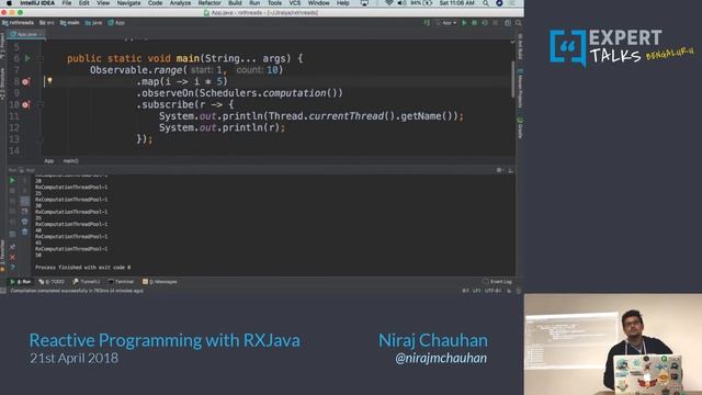 Reactive Programming using RxJAVA смотреть онлайн