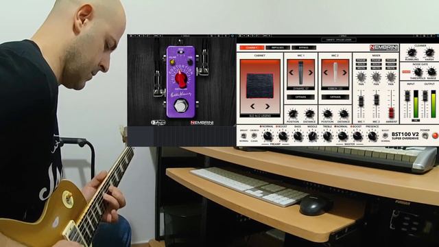 Nembrini Audio/F-Audio Labs Eddie Kramer EK Edistortion w/BST100 V2 (Soldano SLO100) Guitar Plugin смотреть онлайн