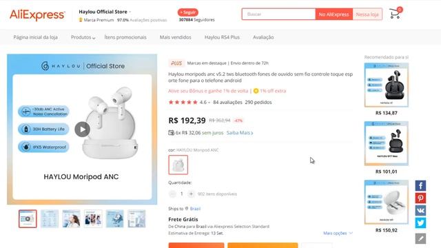 10 Melhores FONES BLUETOOTH ALIEXPRESS Custo Benefício para comprar em 2022 смотреть онлайн