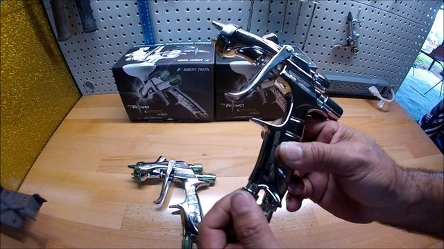 IWATA WS400 AND LS400 SUPERNOVA GUN SETUP смотреть онлайн
