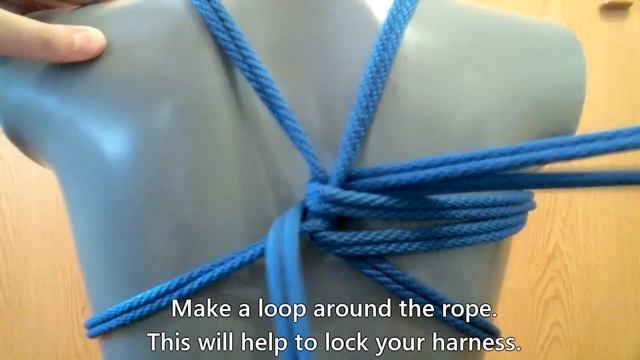 Rope Bondage Tutorial: Cross Chest Harness смотреть онлайн