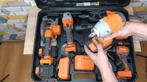 Набор аккумуляторного инструмента 5в1 TENOX