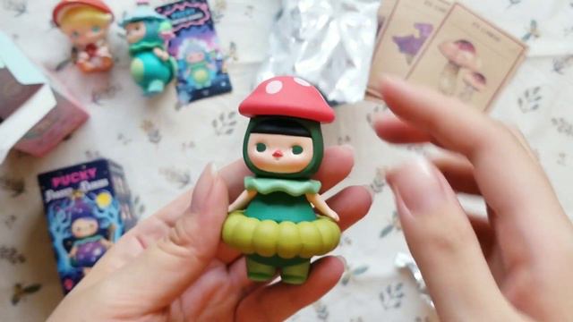🍄 Opening Mushroom Blind Boxes | Pucky from POP MART ✧ смотреть онлайн