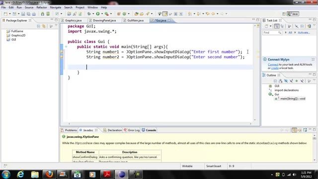 Java Gui Tutorial #1 JOptionPane смотреть онлайн