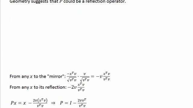 MATH426: Householder QR смотреть онлайн
