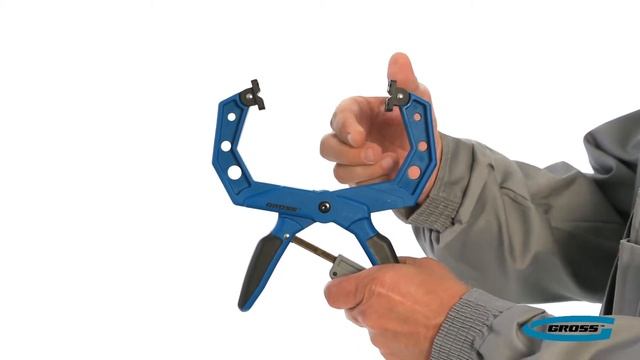 Струбцина клещеобразная GROSS 20801 смотреть онлайн