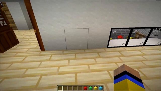 Minecraft SkyScraper Redstone Block, White Wool смотреть онлайн