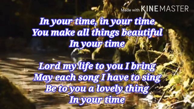 In His time karaoke/rajane singh смотреть онлайн