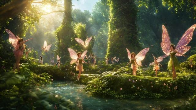 Летите, маленькие феи! _ Зачарованный лес и сны бабочек _ Волшебная и расслабляющая музыка смотреть онлайн