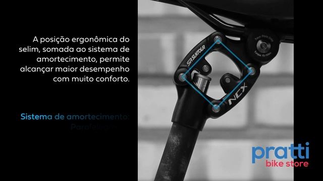 Canote Selim com Suspensão - SR Suntour смотреть онлайн