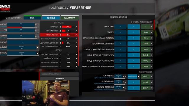 Настройка фидбека (FFB) в Assetto Corsa Competizione (ACC) для рулей Thrustmaster, MOZA и Simagic смотреть онлайн