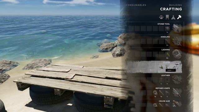 Stranded Deep - СТРОИМ ДЛИННЫЙ ПЛОТ #3 смотреть онлайн