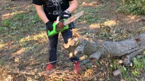 Новинка. Аккумуляторная бесщеточная цепная пила RedVerg RD-C36V/BL