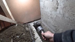 Как пробурить отверстие в бетоне