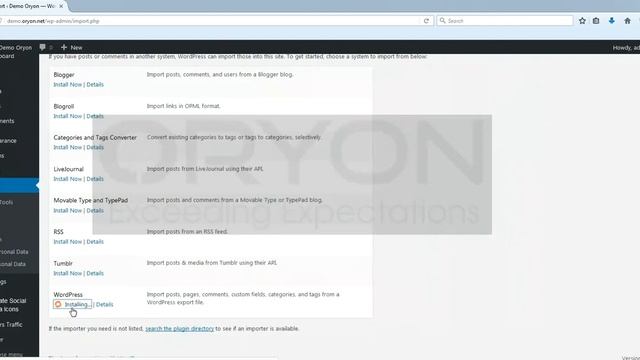 Steps to importing wordpress content From another wordpress website смотреть онлайн