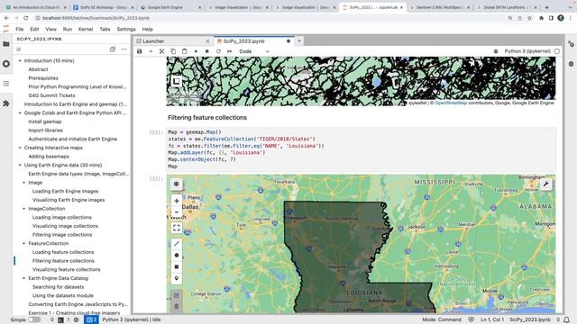 An Earth Engine and Geemap Workshop at SciPy Conference 2023 смотреть онлайн