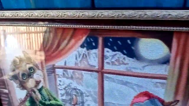 Нова слобода. Перед сном. Вышивка крестом. Готовая картина. Вышивка. смотреть онлайн