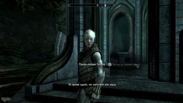 Прохождение The Elder Scrolls 5: Skyrim Special Edition - Вечерняя Пещера, Лук Ауриэля #134 смотреть онлайн