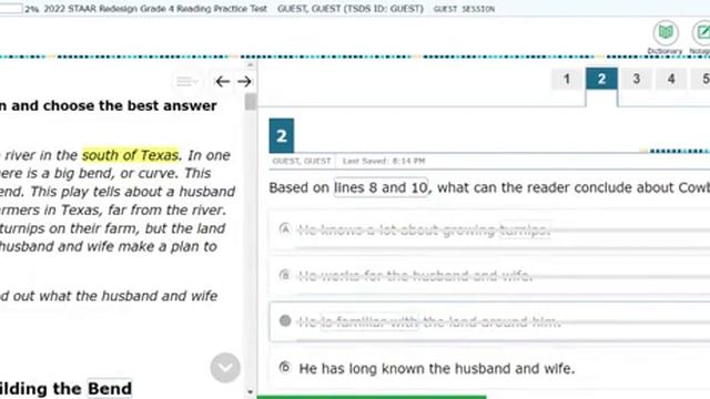 Cambium Practice Test Tools for Students смотреть онлайн