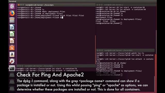 Deploying files and software to LXC containers смотреть онлайн