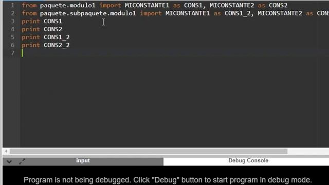 Importar módulos sin usar namespaces en Python смотреть онлайн