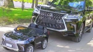 Lexus LX570 обзор детского электромобиля.