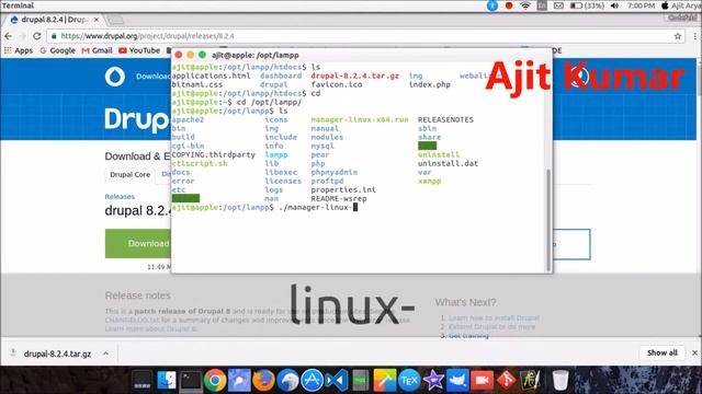 Drupal Tutorial 5. Installing Drupal On Local Server смотреть онлайн