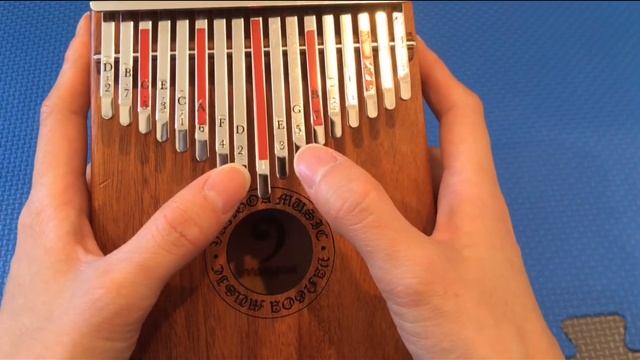 Kalimba Tutorials for Beginners/Kids: Lesson 3-How to play the Kalimba смотреть онлайн